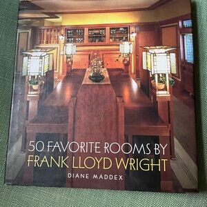 Frank Lloyd Right Fifty Rooms Hardcover Book
